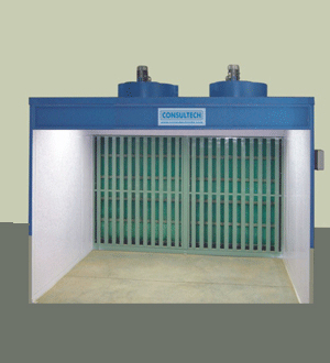 dry type paint booths